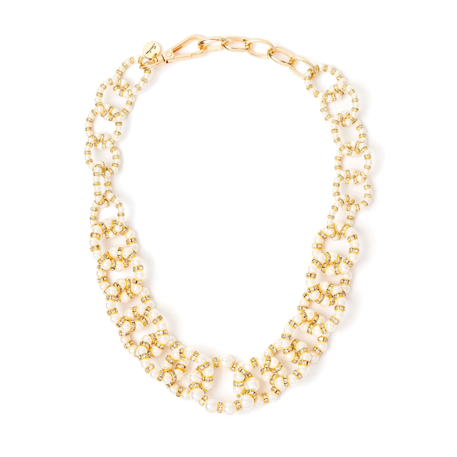 КОРОТКОЕ ОЖЕРЕЛЬЕ-КОЛЬЦО «ДРУСИЛЛА»