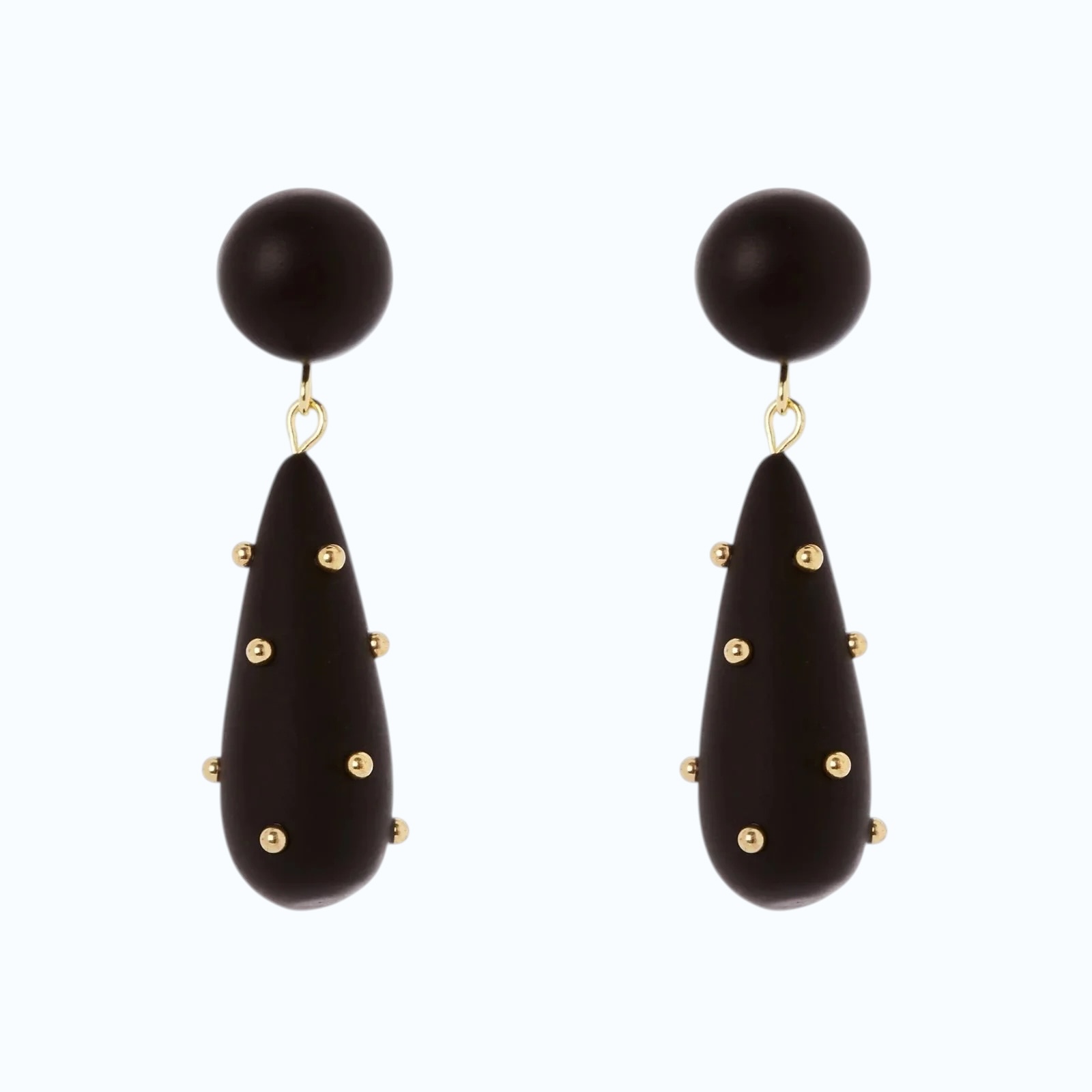 СЕРЬГИ «FILICUDI» С КУПОЛОМ И КАПЛЕЙ