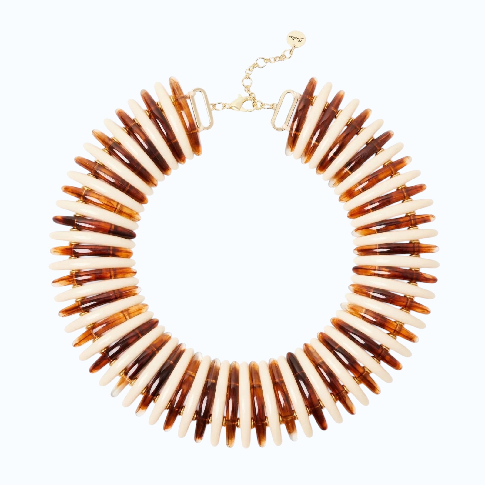 КОЛЬЕ «VIESTE» С ДУГОБРАЗНЫМИ ЭЛЕМЕНТАМИ